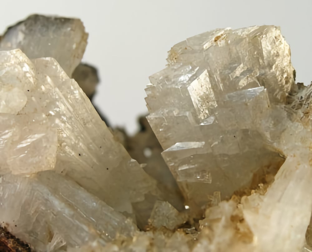 Epistilbite crystal -- a zeolite mineral.